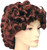 Auburn Red Victorian Hostess Women Adult Halloween Wig Costume Accessory - IMAGE 1