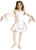 White Tutu Mummy Girl Child Halloween Costume - Large - IMAGE 1