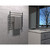 21.25" Stainless Steel Small Brushed 7 Bar Towel Warmer - IMAGE 6