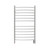 43" Stainless Steel Large Hardwired Curved Brushed 12 Bar Towel Warmer - IMAGE 3