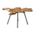 17.25” Brown Kravitz Accent Table - IMAGE 1