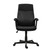 3.25' Solid Black Ergonomic Medium Back Executive Office Chair - IMAGE 2