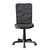 34.5" Solid Black Contemporary Polyester Mesh Task Office Chair - IMAGE 2