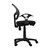 33.5" Black and Gray Contemporary Midback Mesh Task Office Chair - IMAGE 3