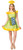 Green and Yellow Jolly Rancher Apple Women Halloween Costume - Large - IMAGE 1