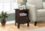 24.25" Coffee Brown Contemporary Rectangular Accent Table - IMAGE 4