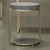 23.5" Gray and Beige Contemporary Chester Round Side Table - IMAGE 3