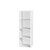 47.25" White Multipurpose Bookcase with 4-Shelves - IMAGE 1