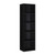 59" Black Multipurpose Bookcase with 5-Shelves - IMAGE 1