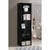 59" Black Multipurpose Bookcase with 5-Shelves - IMAGE 2