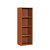 47.25" Cherry Red Multipurpose Bookcase with 4-Shelves - IMAGE 1