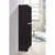 71.5" Chocolate Gray Kitchen Pantry with Shelves and Compartments - IMAGE 3