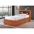 85.5" Cherry Red Captain Bed with 3 Drawers and Headboard - Twin Size - IMAGE 2