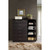 48.25" Chocolate Brown Rectangular 7-Drawer Chest with Locks and Door - IMAGE 4