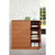 48.25" Cherry Red Rectangular 7-Drawer Chest with Locks and Door - IMAGE 4