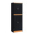 71.5" Black and Beige Kitchen Pantry with Shelves and Compartments - IMAGE 1