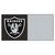 20pc Black and Silver NFL Las Vegas Raiders Team Carpet Tile Set 18" x 18" - IMAGE 1