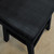 30" Black Counter Stool with Saddle Seat - IMAGE 2