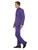 39" Purple Stand Out Suit Men Adult Halloween Costume - Medium - IMAGE 2