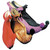 Red Unisex Adult Halloween Shoe Costume Accessory - Large - IMAGE 1