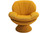 35" Yellow Port Leisure Accent Chair with Wing Arms - IMAGE 1