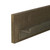 Set of 2 Brown Rectangular Shelves with Ledge 25.75" - IMAGE 2