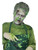 19" Green FX Monster Ooze Blood Unisex Adult Halloween Makeup Costume Accessory - IMAGE 1