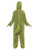 50" Green and Yellow Crocodile Unisex Adult Halloween Costume with Jumpsuit and Hood - Medium - IMAGE 3