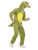 50" Green and Yellow Crocodile Unisex Adult Halloween Costume with Jumpsuit and Hood - Large - IMAGE 1