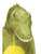 50" Green and Yellow Crocodile Unisex Adult Halloween Costume with Jumpsuit and Hood - Large - IMAGE 5