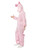 44" Pink and White Pig Unisex Adult Halloween Costume - One Size - IMAGE 2