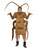 49" Peanut Brown and Black Cockroach Unisex Adult Halloween Costume - One Size - IMAGE 1
