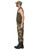 40" Green and Beige Deluxe Camo Men Adult Halloween Costume - Large - IMAGE 2