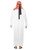 40" White and Red Fake Sheikh Men Adult Halloween Costume - Large - IMAGE 3