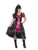 42" Pink and Black Curves Sassy Saloon Women Adult Halloween Costume - X2 - IMAGE 1