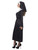 40" Black and White Nun Women Halloween Costume - Small - IMAGE 2