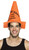 Orange and Black Gas Leak Below Unisex Adult Halloween Headwear Costume Accessory - One Size - IMAGE 1