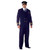 Navy Blue and Gold Airline Captain Men Adult Halloween Costume - 2XL - IMAGE 1