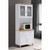 77.5" White Top and Bottom Enclosed Kitchen Cabinet - IMAGE 2