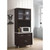 77.5" Brown and Gray Enclosed Kitchen Cabinet - IMAGE 2