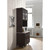 77.5" Brown and Gray Enclosed Kitchen Cabinet - IMAGE 3