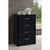 40" Black Rectangular 4 Storage Drawers Bedroom Chest - IMAGE 2
