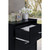 40" Black Rectangular 4 Storage Drawers Bedroom Chest - IMAGE 4