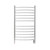43" Stainless Steel Large Hardwired Curved Polished 12 Bar Towel Warmer - IMAGE 3