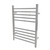 31.5" Stainless Steel Plug in Square Polished 10 Bar Towel Warmer - IMAGE 1