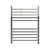 31.5" Stainless Steel Plug in Square Polished 10 Bar Towel Warmer - IMAGE 4