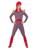 41" Red and Blue Space Superstar Men Adult Halloween Costume - Large - IMAGE 1