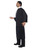 40" Black and White Priest Men Halloween Costume - Extra Large - IMAGE 2