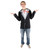 Black and White Mad Alfred E. Neuman Halloween Costume - Medium - IMAGE 1