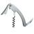 7.25" Stainless Steel Pocket Waiter Corkscrews with Small Knife - IMAGE 1